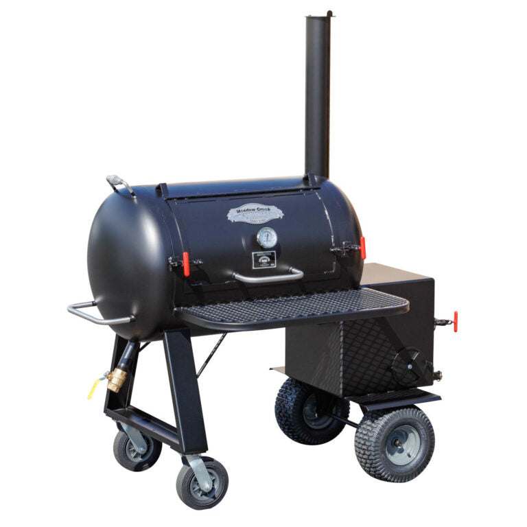 Meadow Creek Offset BBQ Smoker TS70P - Blowin' Smoke Cookers