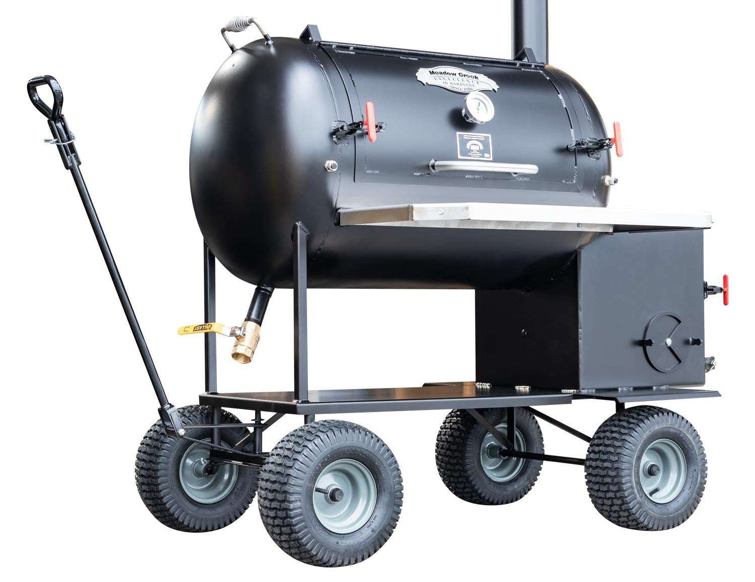 Meadow Creek Offset BBQ Smoker TS70P - Blowin' Smoke Cookers