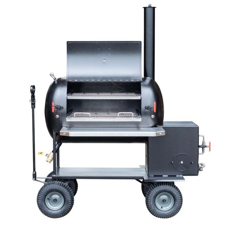 Meadow Creek Offset BBQ Smoker TS70P - Blowin' Smoke Cookers