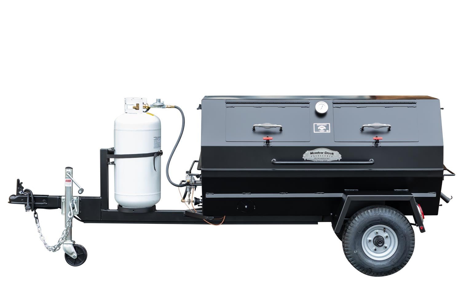 Meadow Creek PR60GT 60″ Gas Pig Roaster Trailer - Blowin' Smoke Cookers