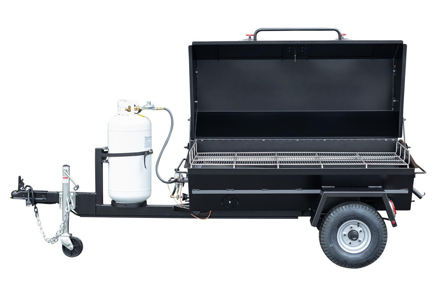 Meadow Creek PR60GT 60″ Gas Pig Roaster Trailer - Blowin' Smoke Cookers