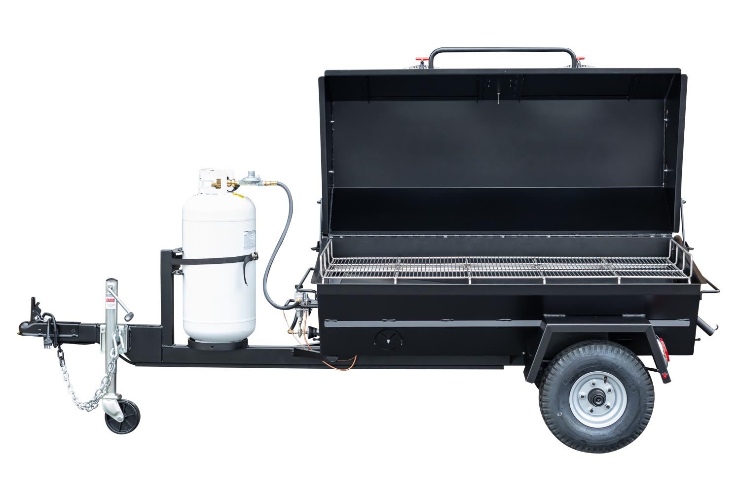 Meadow Creek PR60GT 60″ Gas Pig Roaster Trailer - Blowin' Smoke Cookers