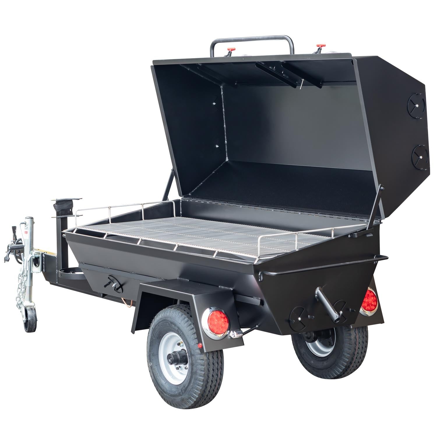 Meadow Creek PR60GT 60″ Gas Pig Roaster Trailer - Blowin' Smoke Cookers