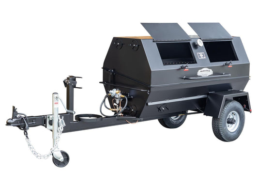 Meadow Creek PR60GT 60″ Gas Pig Roaster Trailer - Blowin' Smoke Cookers