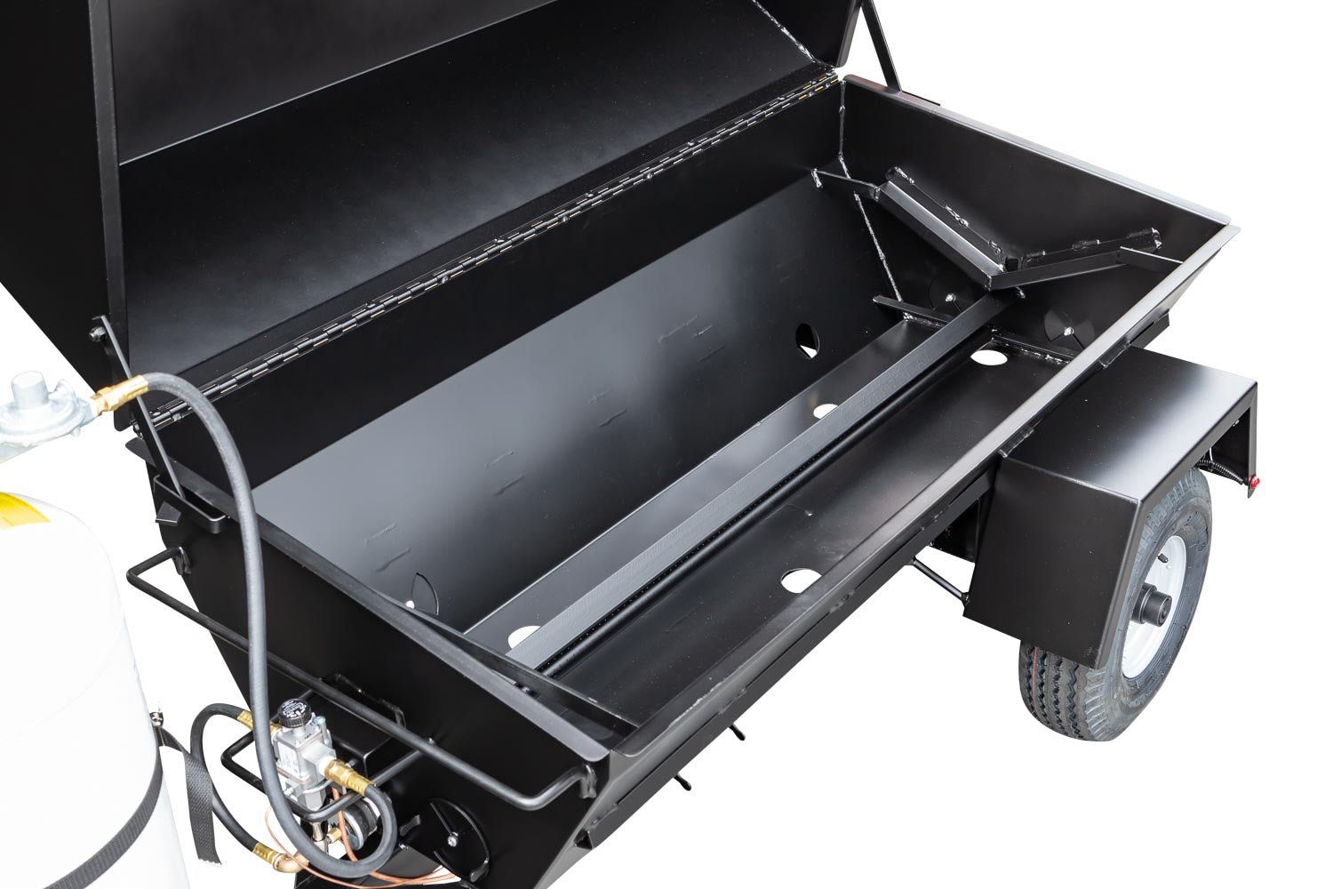 Meadow Creek PR60GT 60″ Gas Pig Roaster Trailer - Blowin' Smoke Cookers