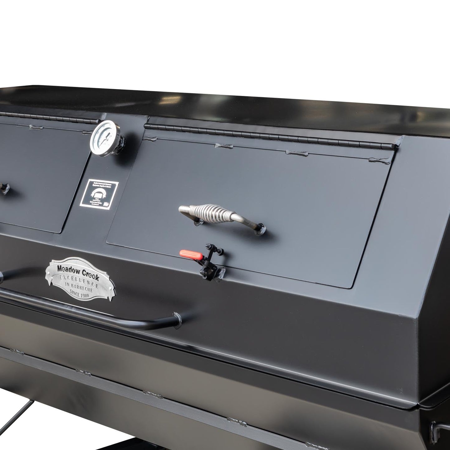 Meadow Creek PR72GT 72″ Gas Pig Roaster Trailer - Blowin' Smoke Cookers