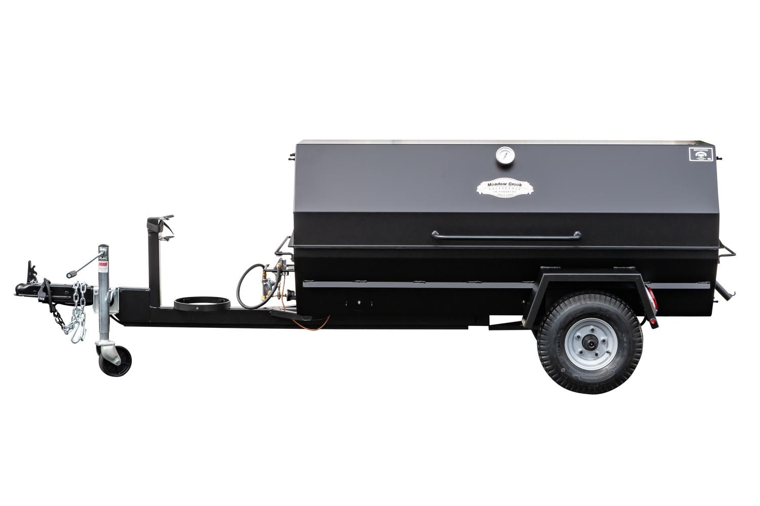 Meadow Creek PR72GT 72″ Gas Pig Roaster Trailer - Blowin' Smoke Cookers