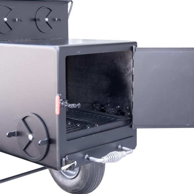 Meadow Creek SQ36 Offset Barbecue Smoker - Blowin' Smoke Cookers