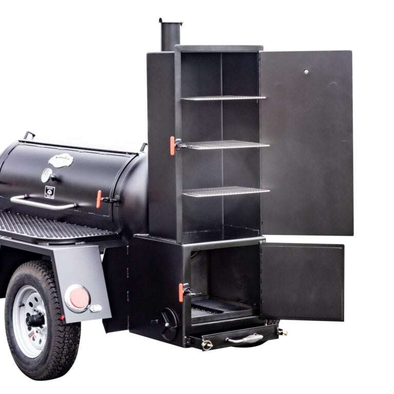 Meadow Creek TS120 Barbeque Smoker Trailer - Blowin Smoke Cookers - Blowin' Smoke Cookers