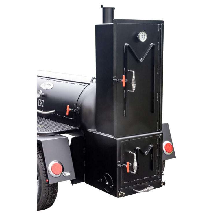 Meadow Creek TS120 Barbeque Smoker Trailer - Blowin Smoke Cookers - Blowin' Smoke Cookers