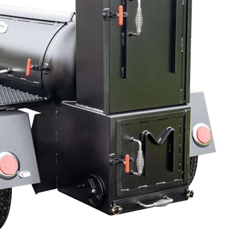 Meadow Creek TS120 Barbeque Smoker Trailer - Blowin Smoke Cookers - Blowin' Smoke Cookers