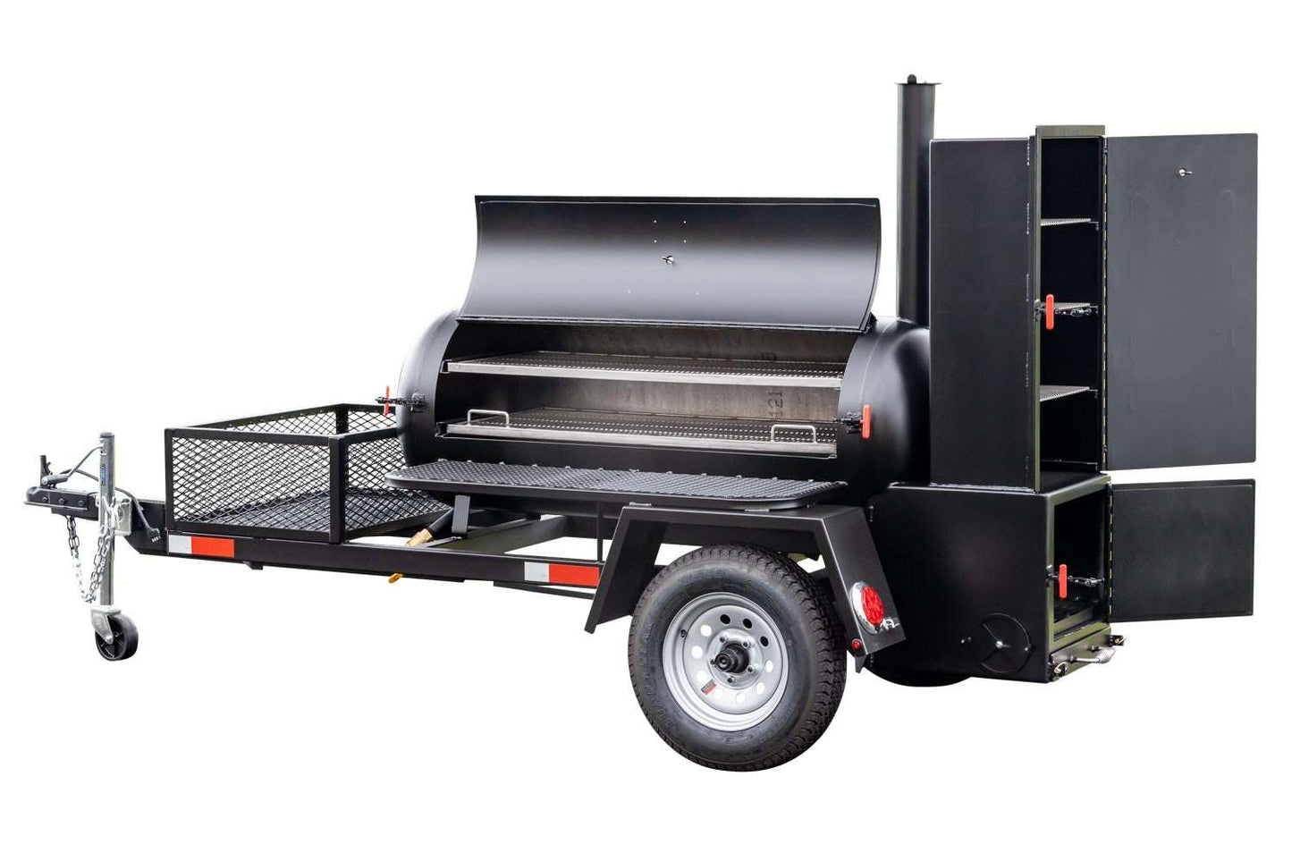 Meadow Creek TS120 Barbeque Smoker Trailer - Blowin Smoke Cookers - Blowin' Smoke Cookers