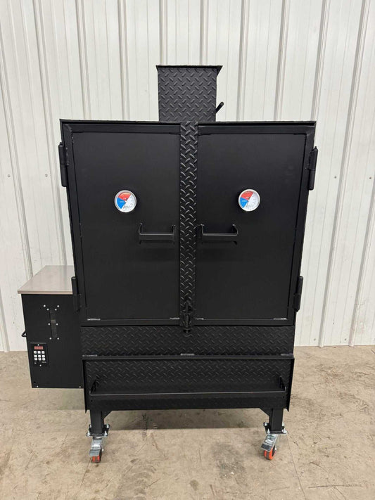 Pellet Smoker SNS Pellet Vault - Blowin' Smoke Cookers