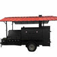 Reverse Smoker Custom Ultimate Smokehouse 60 with Sink and Roof - Blowin' Smoke Cookers