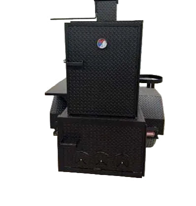 Smoker and Grill SNS 60 Cabinet with Charcoal Grill - Blowin' Smoke Cookers