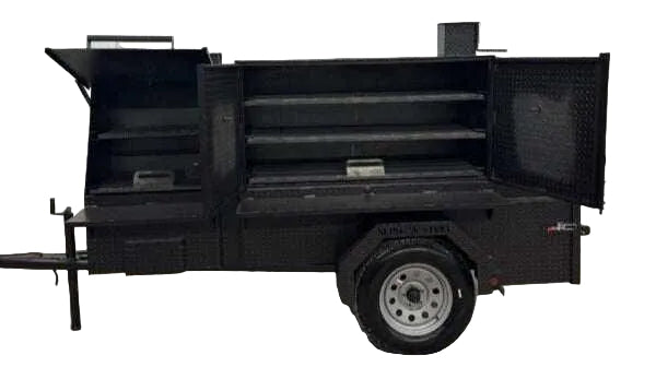 Smoker and Grill SNS 60 Cabinet with Charcoal Grill - Blowin' Smoke Cookers