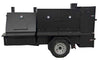 Smoker Grills SNS 4060 Smoker With Cabinet Main Chamber and Full Storage - Blowin' Smoke Cookers