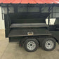 Smoker On Trailer Custom Ultimate Smokehouse 72 W/ Chicken Flipper - Blowin' Smoke Cookers