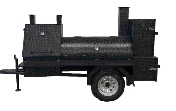 Smokers and Grills SNS Barrel 60 Smoker With Charcoal Grill - Blowin' Smoke Cookers