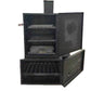 Smokers and Grills SNS Barrel 60 Smoker With Charcoal Grill - Blowin' Smoke Cookers