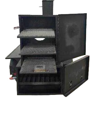 Smokers and Grills SNS Barrel 60 Smoker With Charcoal Grill - Blowin' Smoke Cookers