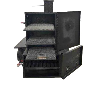 Smokers and Grills SNS Barrel 60 Smoker With Charcoal Grill - Blowin' Smoke Cookers
