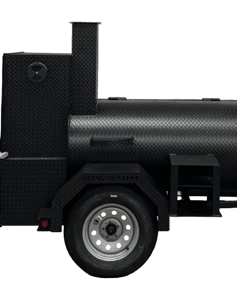Smokers and Grills SNS Barrel 60 Smoker With Charcoal Grill - Blowin' Smoke Cookers