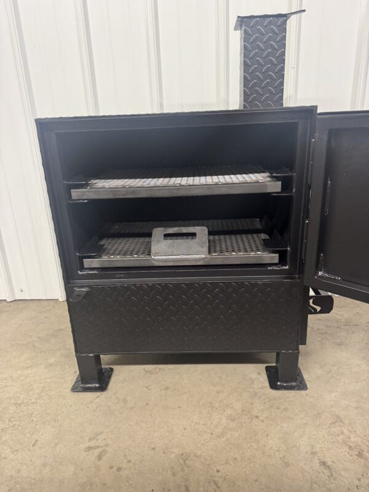 SNS 24 Patio Smoker - Blowin' Smoke Cookers