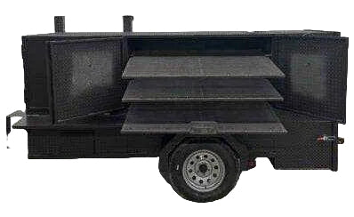 SNS 4060 Cabinet Smoker With Cabinet Charcoal Grill - Blowin' Smoke Cookers