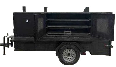 SNS 4060 Cabinet Smoker With Cabinet Charcoal Grill - Blowin' Smoke Cookers