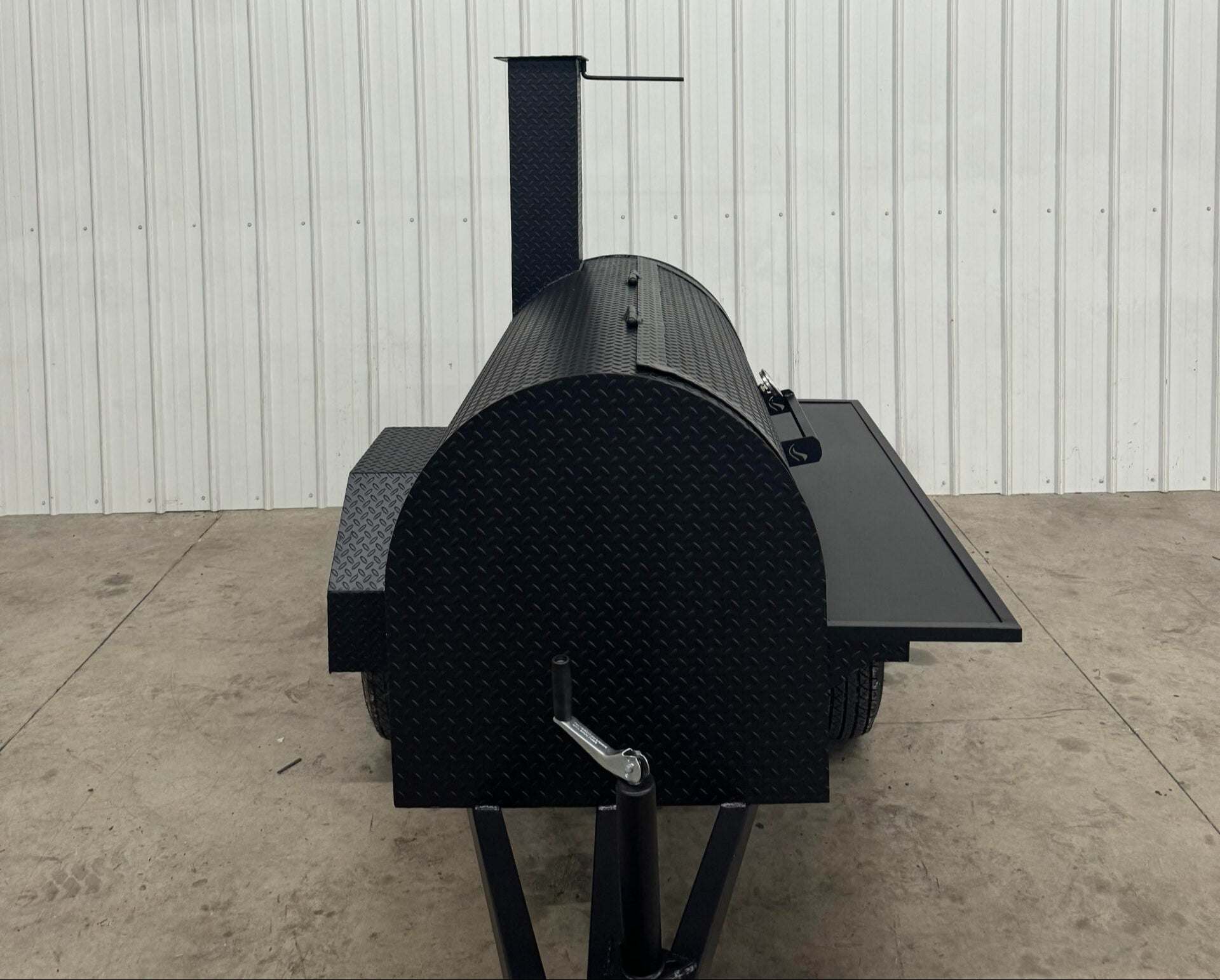 SNS Backyard Trailer 60 -Backyard BBQ Smoker Blowin' Smoke Cookers