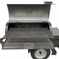 SNS Backyard Trailer 60 Backyard BBQ Smoker - Blowin' Smoke Cookers