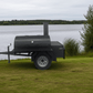 SNS Backyard Trailer 60 Backyard BBQ Smoker - Blowin' Smoke Cookers