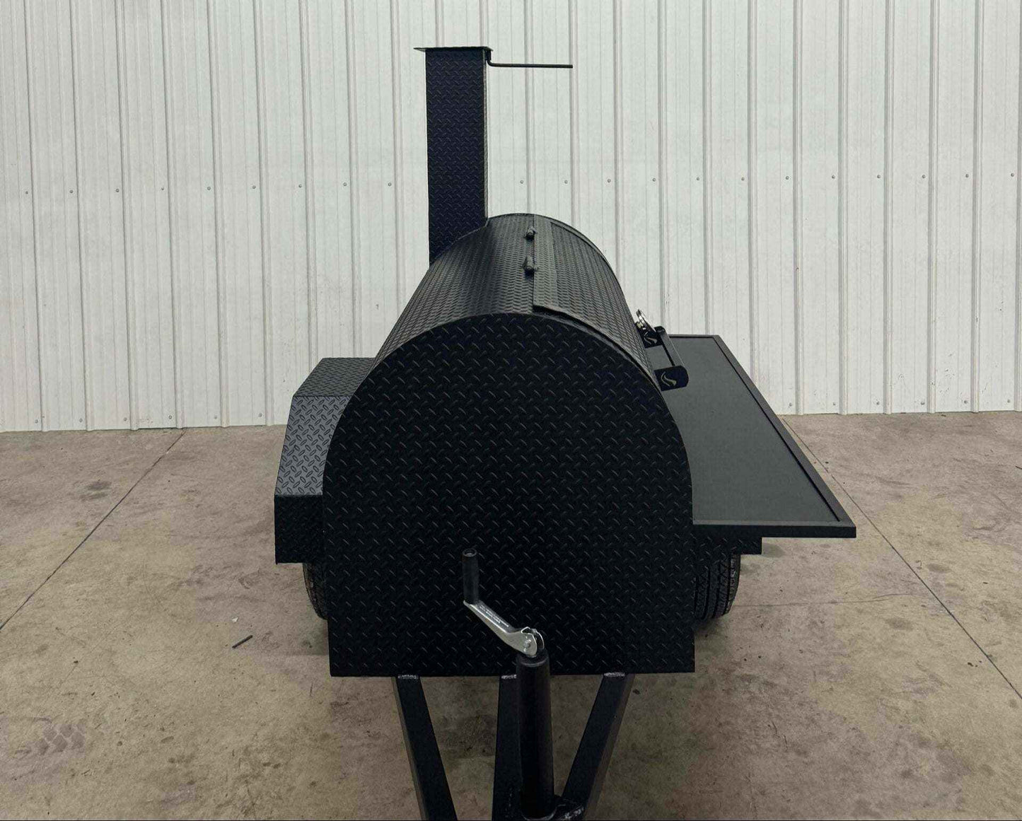 SNS Backyard Trailer 60 Backyard BBQ Smoker - Blowin' Smoke Cookers