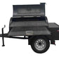 SNS Backyard Trailer 60 Backyard BBQ Smoker - Blowin' Smoke Cookers