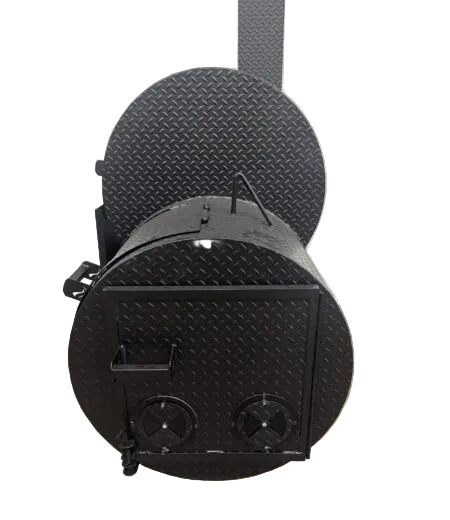 SNS Barrel 40 Patio Smoker - Blowin' Smoke Cookers