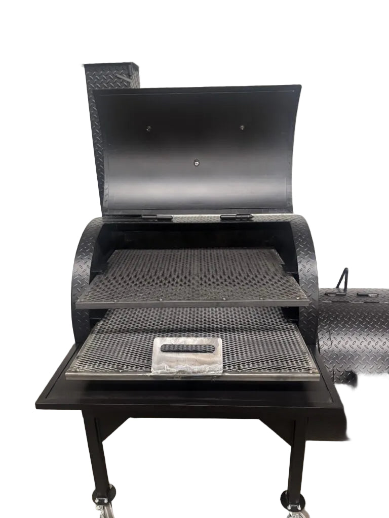 SNS Barrel 40 Patio Smoker - Blowin' Smoke Cookers