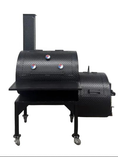 SNS Barrel 40 Patio Smoker - Blowin' Smoke Cookers