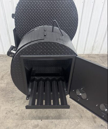 SNS Barrel 40 Patio Smoker - Blowin' Smoke Cookers