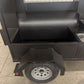 SNS Barrel 60 Catering Trailer With Sink And Roof Package - Blowin' Smoke Cookers