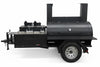 SNS Barrel 60 Charcoal Grill Catering Trailer - Blowin' Smoke Cookers