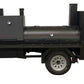 SNS Barrel 60 With Grill And Full Length Storage Area - hog cooker - Blowin' Smoke Cookers