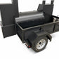 SNS Barrel 60 With Grill And Full Length Storage Area - hog cooker - Blowin' Smoke Cookers