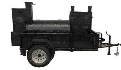 SNS Barrel 60 With Grill And Full Length Storage Area - hog cooker - Blowin' Smoke Cookers