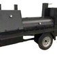SNS Barrel 60 With Grill And Full Length Storage Area - hog cooker - Blowin' Smoke Cookers
