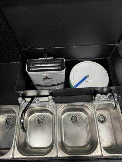 SNS Cabinet 60 Grill Smoker Combo With XL Grill And Sink Package - Blowin' Smoke Cookers