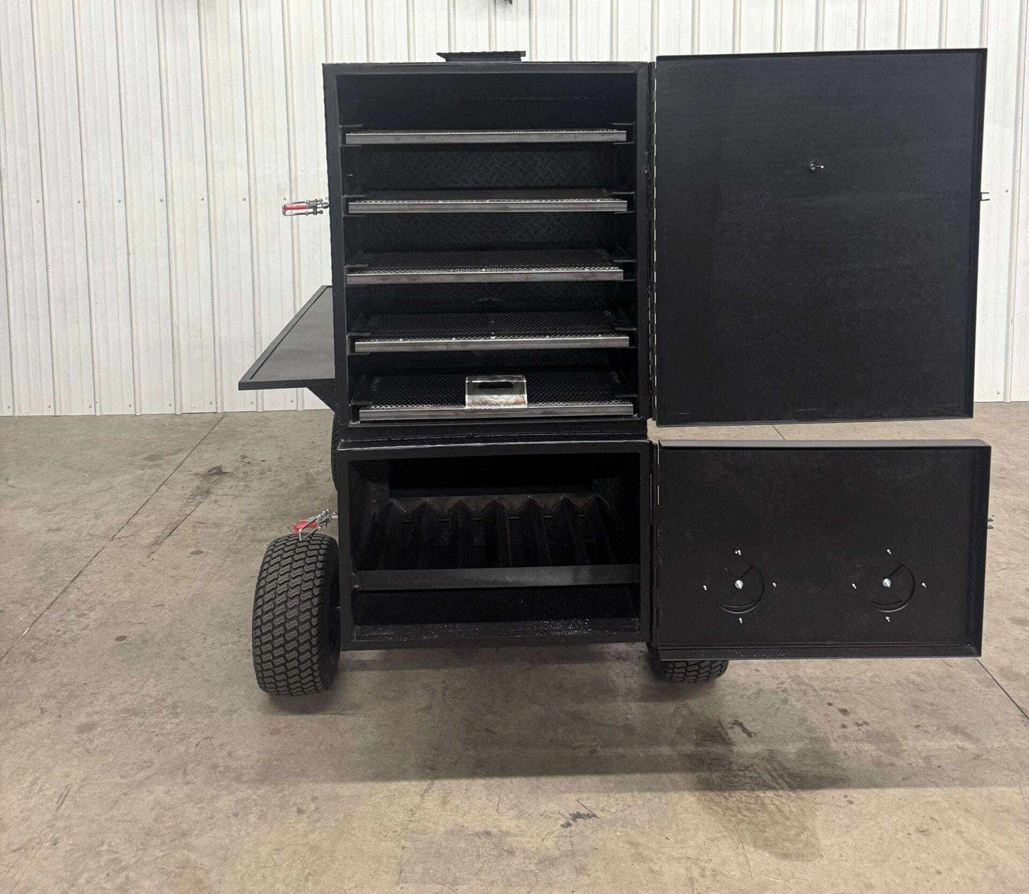 SNS Cabinet 60 Wagon Competition Smoker - Blowin' Smoke Cookers