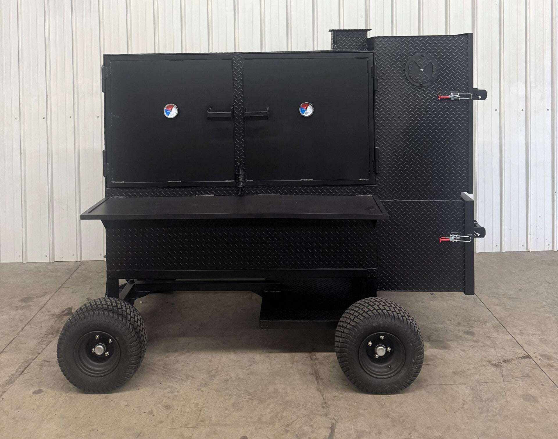 SNS Cabinet 60 Wagon Competition Smoker - Blowin' Smoke Cookers