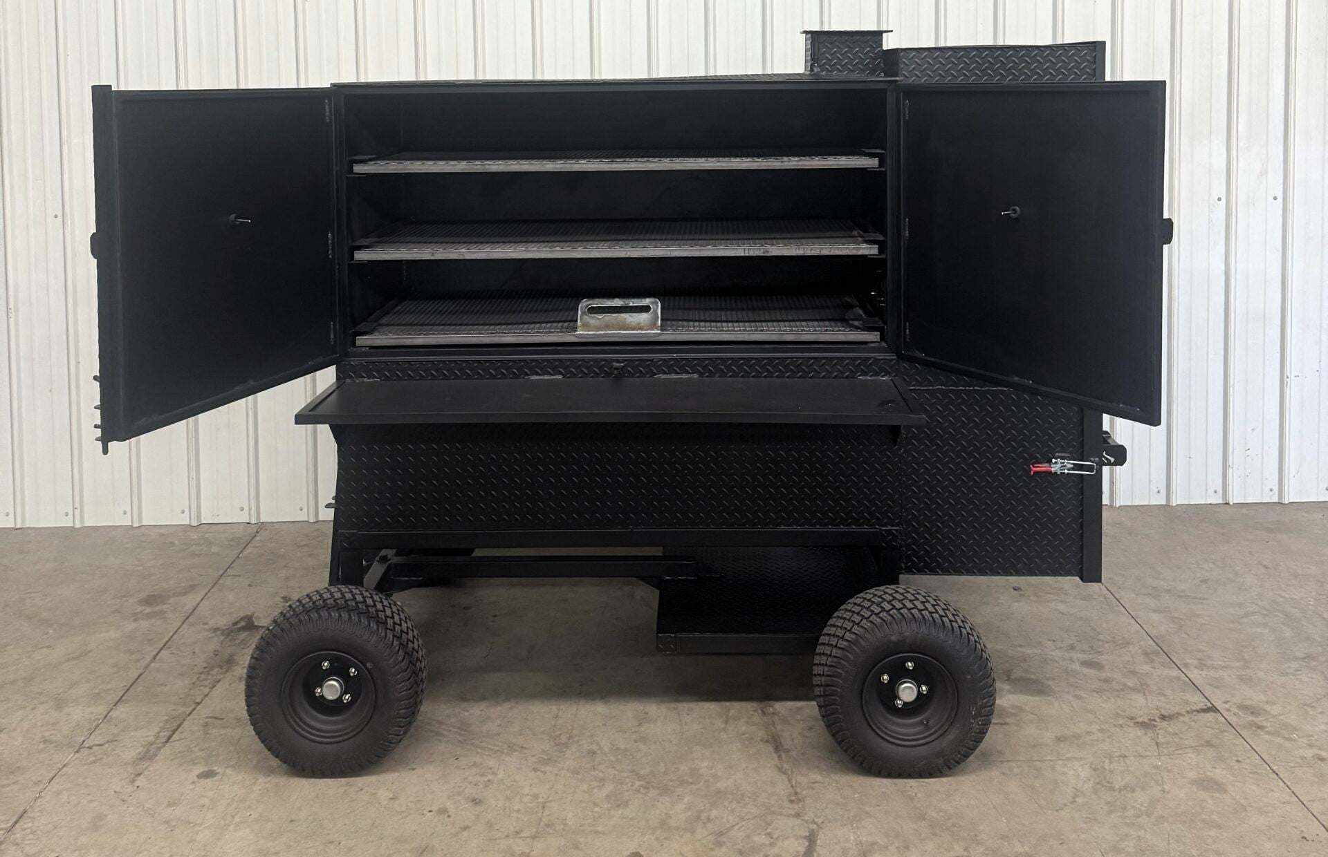 SNS Cabinet 60 Wagon Competition Smoker - Blowin' Smoke Cookers