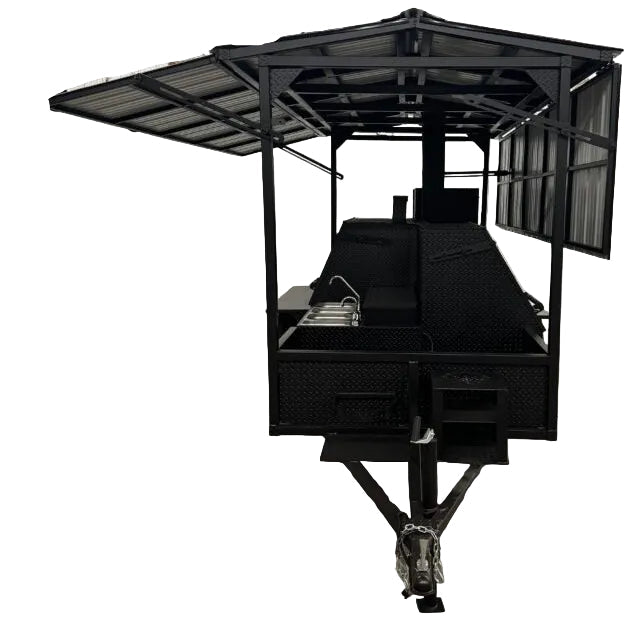 SNS Custom Ultimate Smokehouse Barrel 60 Option - Blowin' Smoke Cookers